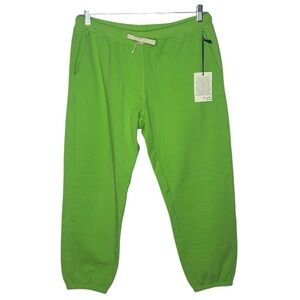 Electric & Rose Bright Green Jogger Pants NWT